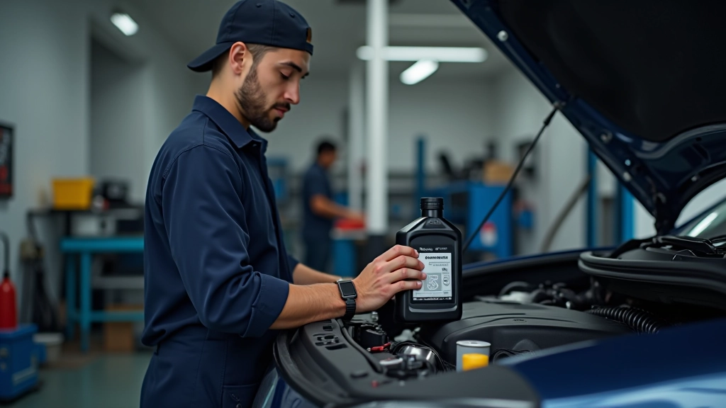Engine oil service
